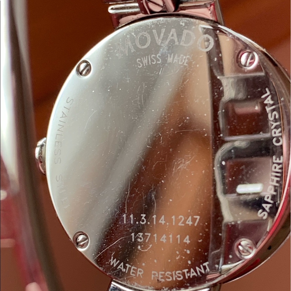 Movado Sapphire watch - Picture 6 of 8